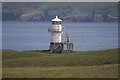 NG2903 : Sanday Lighthouse by Becky Williamson
