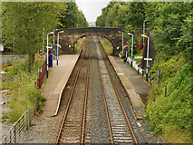 SD6526 : Cherry Tree Railway Station by David Dixon