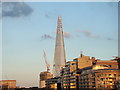 View of the Shard from the Millennium Bridge