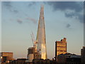 View of the Shard from the Millennium Bridge