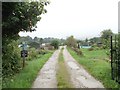 Track through Allotments - Bradford Road