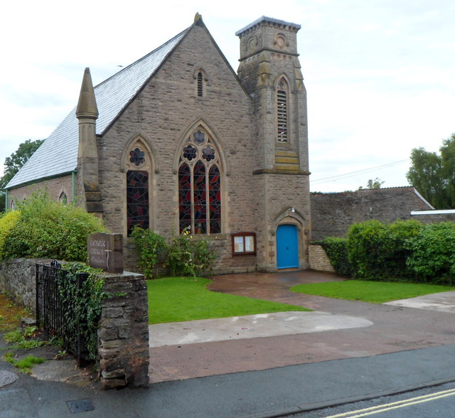 Catholic Church, Hay-on-Wye © Jaggery :: Geograph Britain and Ireland