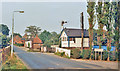 Level crossing over Stoke - Derby line at site of Cresswell station