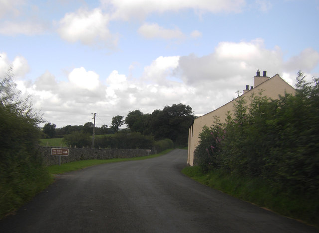 Newhouse Farm from the B5289