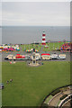 SX4753 : Smeaton's Tower from the Wheel of Plymouth, Devon by Christine Matthews