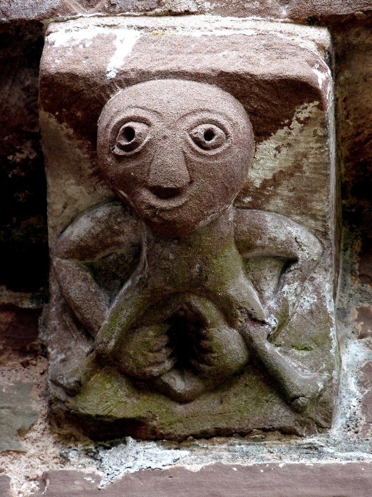 Sheela Na Gig at Kilpeck church © Zorba the Geek cc-by-sa/2.0 ...