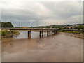 SD4762 : Lancaster, River Lune and Greyhound Bridge by David Dixon