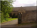 The entrance to Bourton House Garden