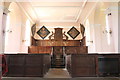 SJ5451 : Interior of St Nicholas' Chapel, Cholmondeley by Jeff Buck
