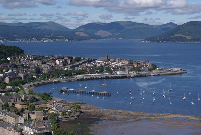 Gourock from Lyle Road