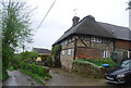 Flint built cottage, Houghton