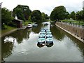 The Royal Military Canal, Hythe - view westwards