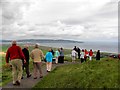 C7134 : Tourists at Gortmore Viewpoint by Kenneth  Allen