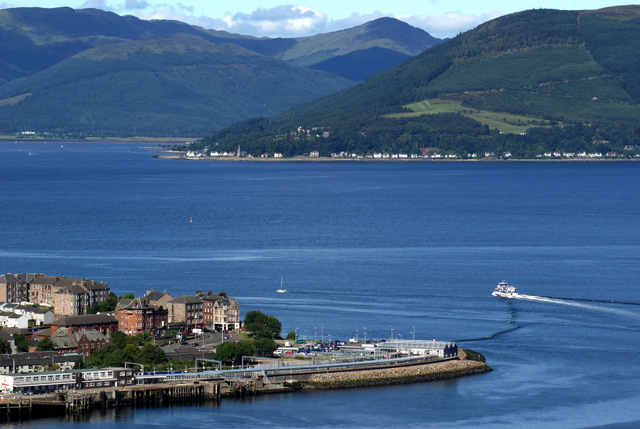 Gourock and the Firth of Clyde