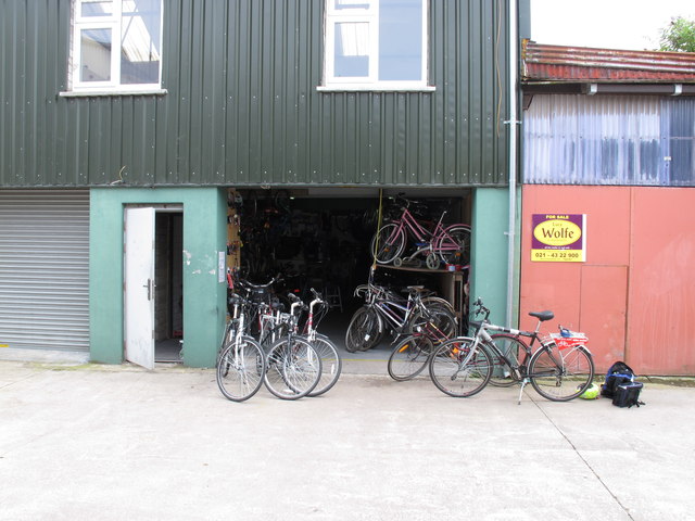 Bike shop off Barrack Street, Cork