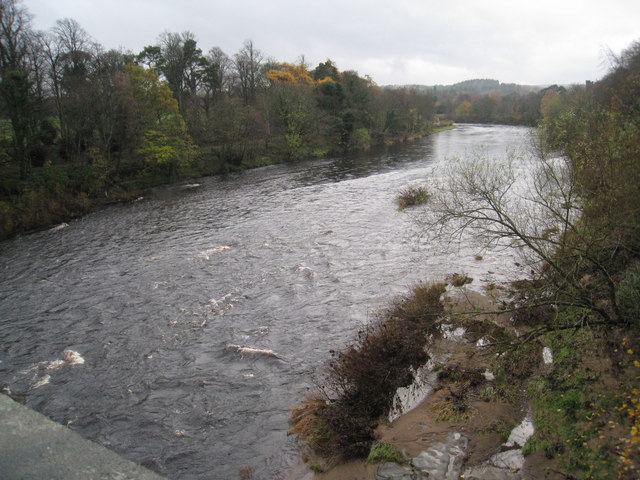 The River Tyne at Bywell