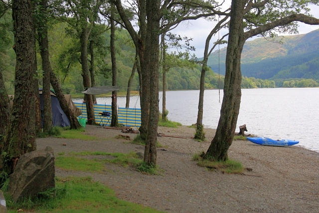 Fly Camping At Loch Lubnaig C Mick Garratt Geograph Britain And