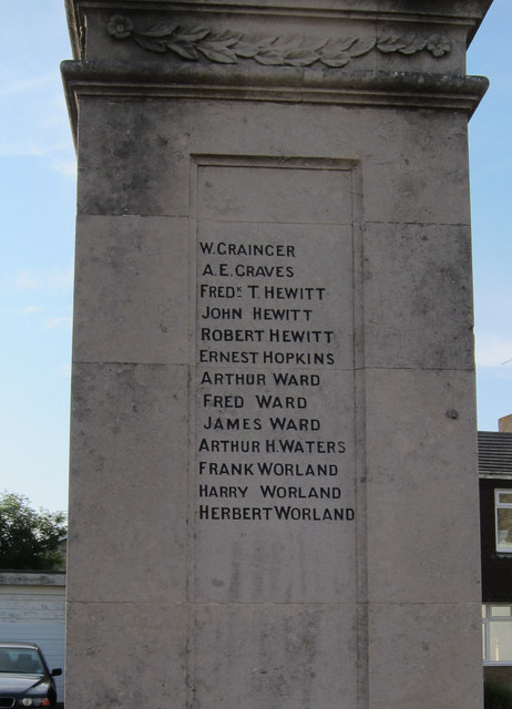 Cottenham War Memorial
