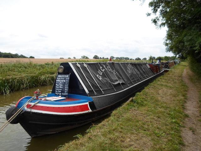 Working Narrow Boat Hadar Moored At © Keith Lodge Cc By Sa20 Geograph Britain And Ireland 4475