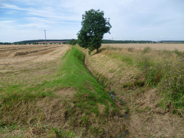 Drainage ditch near Grange Farm