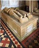 ST4916 : St Catherine's church, Montacute - monument to Sir David Phelips by Mike Searle