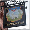 The White Hart sign