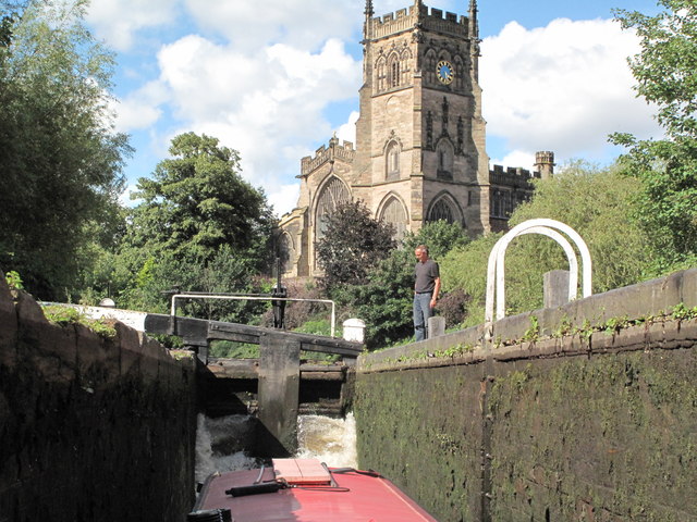 St Mary's church from the lock