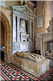 ST4916 : St Catherine's church, Montacute - monument to Edward Phelips by Mike Searle
