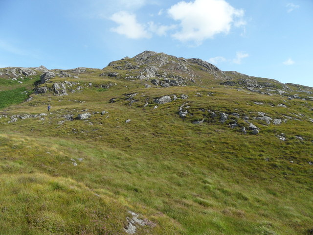 Southern slopes of  Sgurr Dhomhnuill