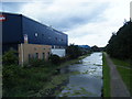 View of canal from bridge at end of Cromwell Road