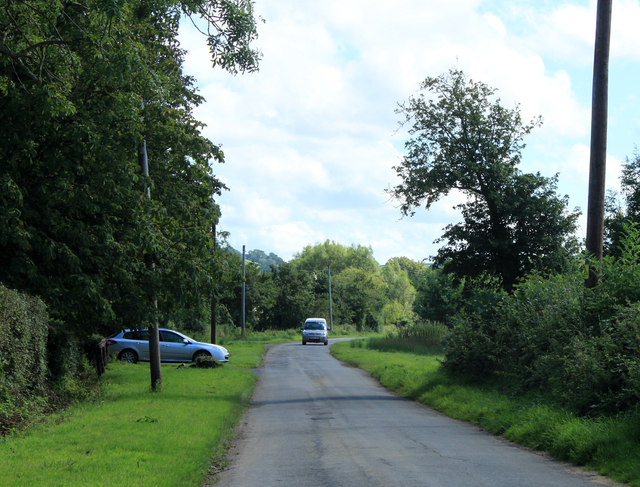 2012 : Minor road through North Widcombe