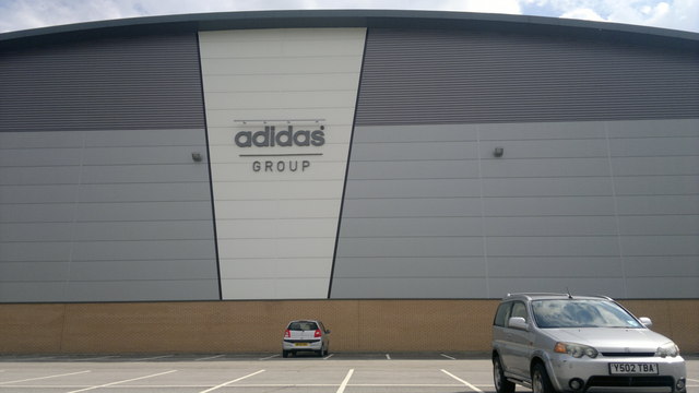 Adidas Group Distribution Centre,... © Steven cc-by-sa/2.0 :: and