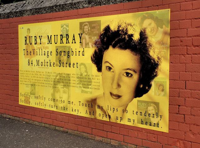 Ruby Murray plaque, Belfast (3)