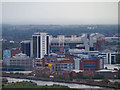 SJ8196 : View towards Old Trafford by David Dixon