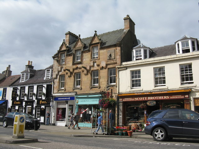 High Street, Peebles © M J Richardson cc-by-sa/2.0 :: Geograph Britain ...