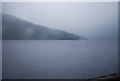 NN0365 : Loch Linnhe in heavy rain and mist by N Chadwick