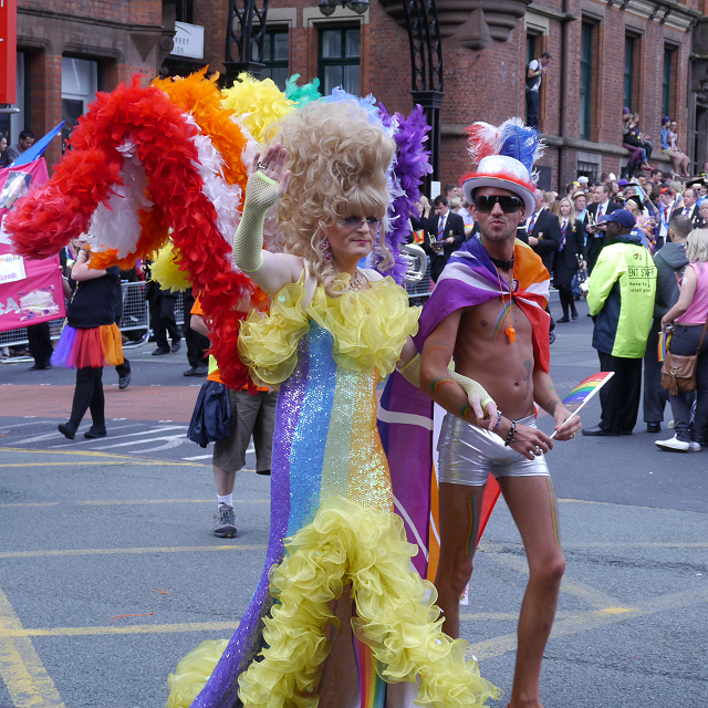 Manchester Pride Procession 2012, Whitworth Street