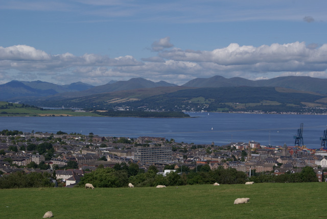 Greenock and the Firth of Clyde © Thomas Nugent :: Geograph Britain and ...