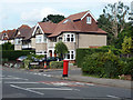 TQ1466 : Postbox on corner of Elm Tree Avenue by Robin Webster