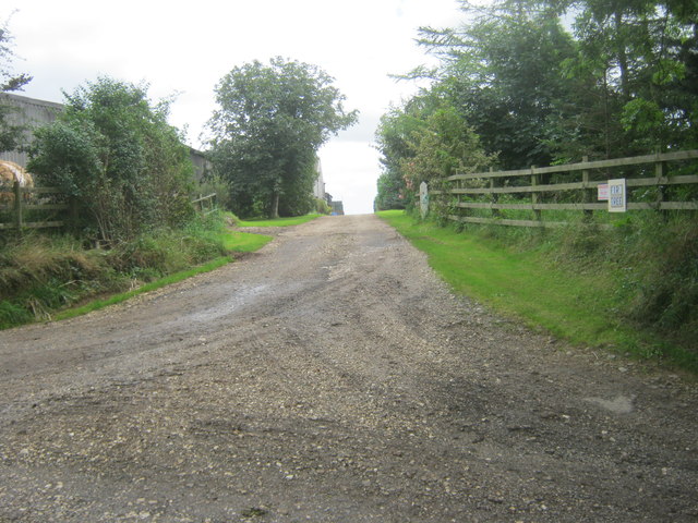 Entrance to Fir Tree Farm off Salters Lane