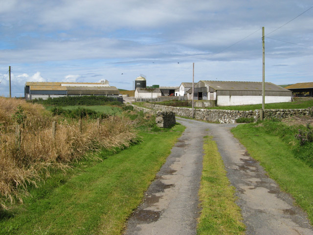 Cardrain farm buildings © Jonathan Wilkins :: Geograph Britain and Ireland