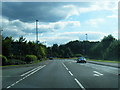 A5020 nears Weston Road roundabout