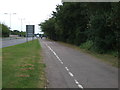 Cycle path beside Gunnels Wood Road