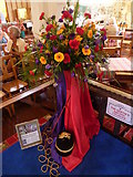 TR0149 : Flower festival at the church of St Cosmas and St Damian, Challock by Marathon