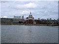 TQ3180 : View towards St Pauls from South Bank by Paul Gillett