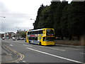 Bus on Nottingham Road, Basford