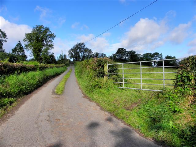 Road at Corranewy © Kenneth Allen :: Geograph Ireland