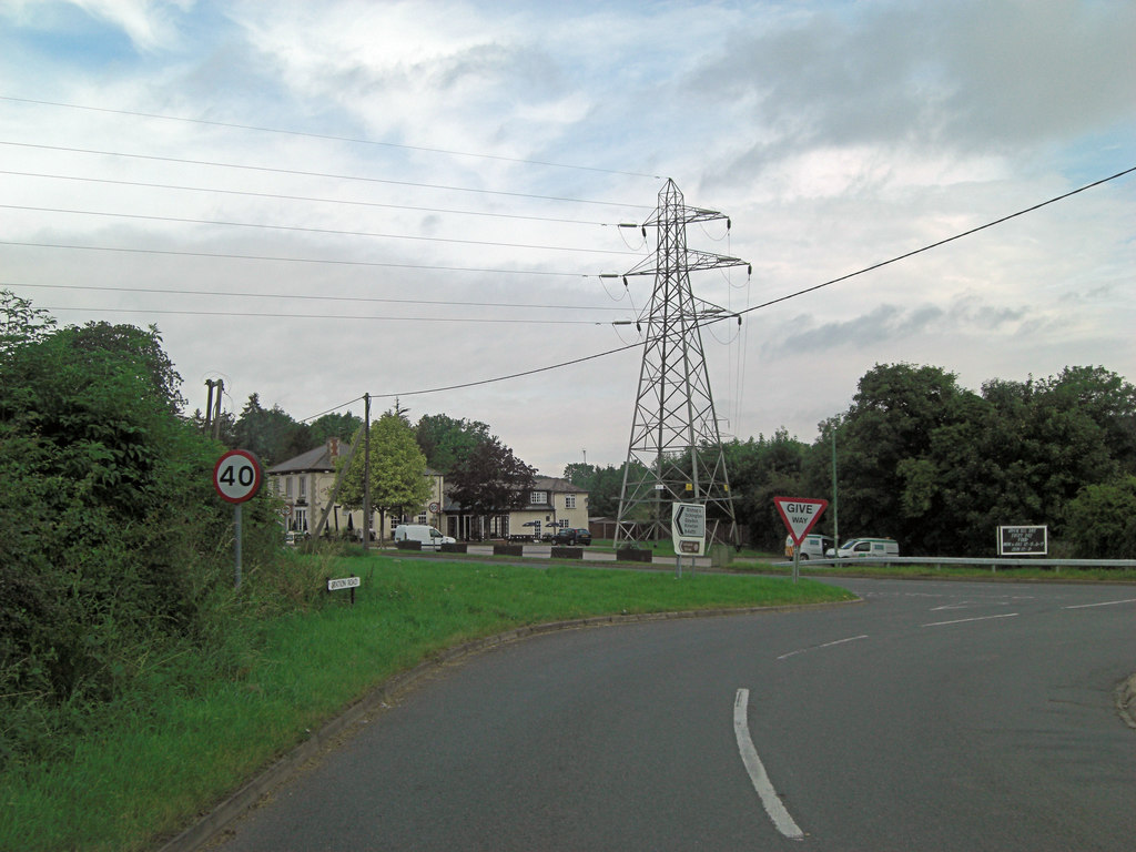 B4451 Junction With B4452 © Stuart Logan Cc-by-sa/2.0 :: Geograph ...