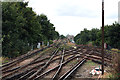 Railway tracks west of Lewisham station