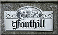 Sign for Fonthill